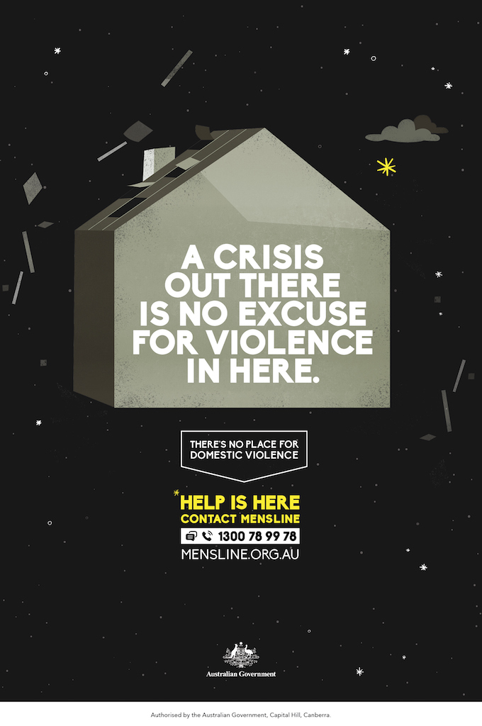 The Australian Government launches campaign via BMF to remind Australians that even in crisis, there’s no place for domestic violence
