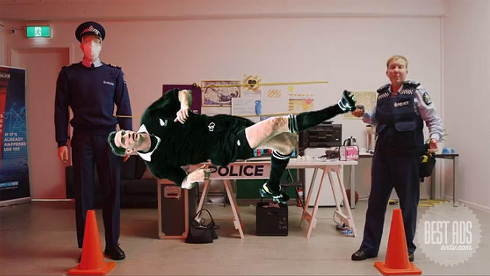 Best Ad of the Day: New Zealand Police Covid-19 Campaign ‘Stay Home’ by Wrestler New Zealand