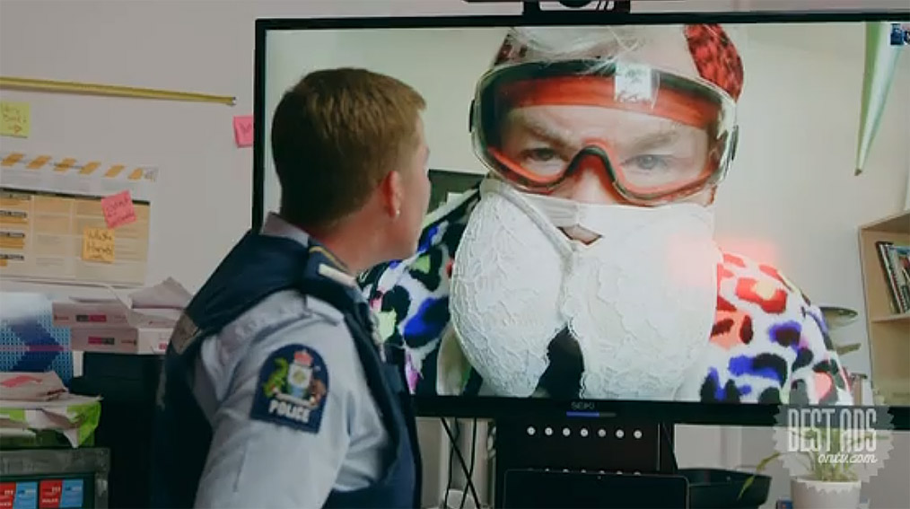 Best Ad of the Day: New Zealand Police Covid-19 Campaign ‘Stay Home’ by Wrestler New Zealand