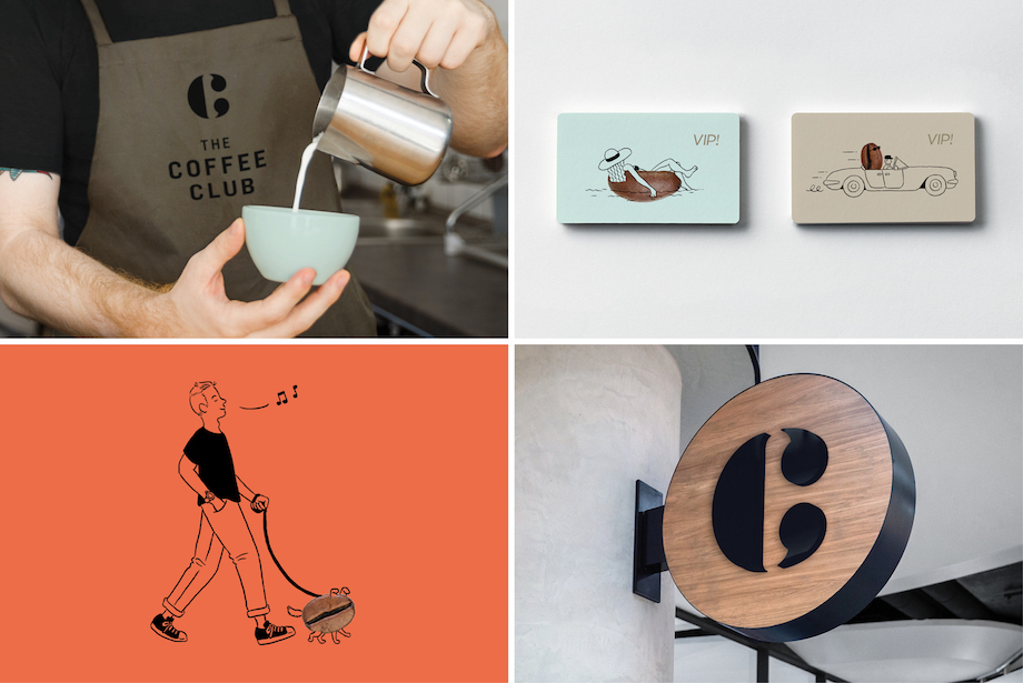 The Coffee Club launches new branding via Sydney brand and creative studio ACCOMPANY