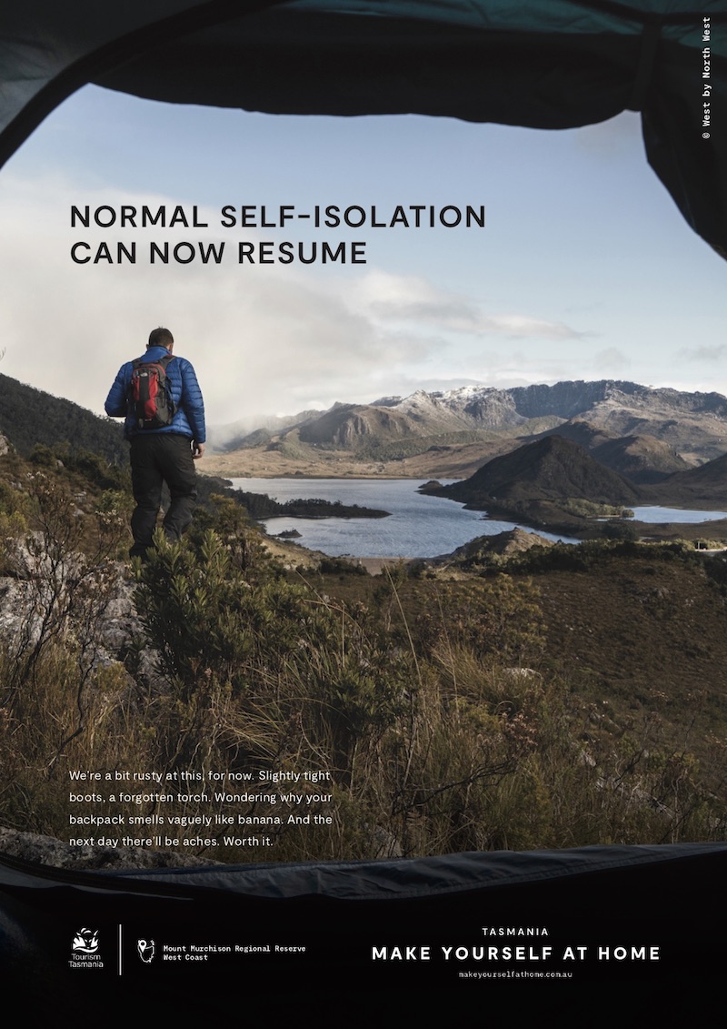 Tourism Tasmania launches new ‘Make Yourself at Home’ intrastate travel campaign via The20