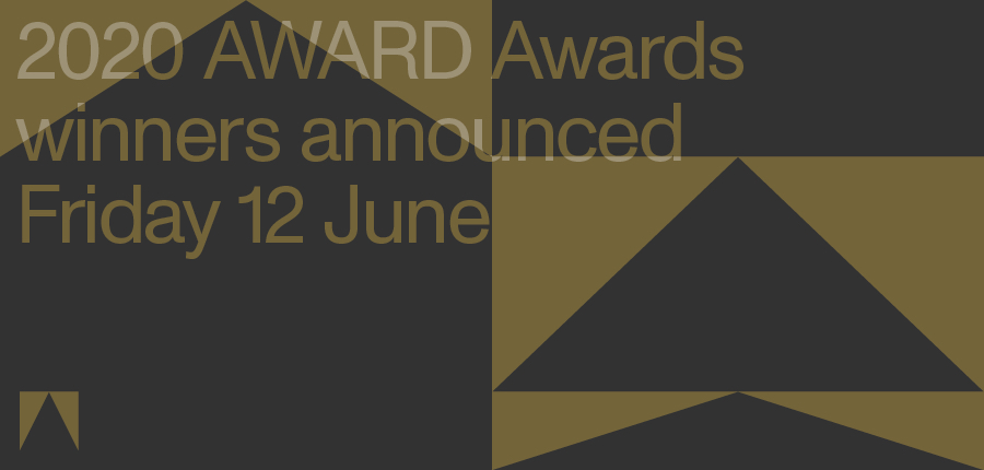 2020 AWARD Awards to be announced via virtual show live streamed this Friday 12 June at 3pm AEST