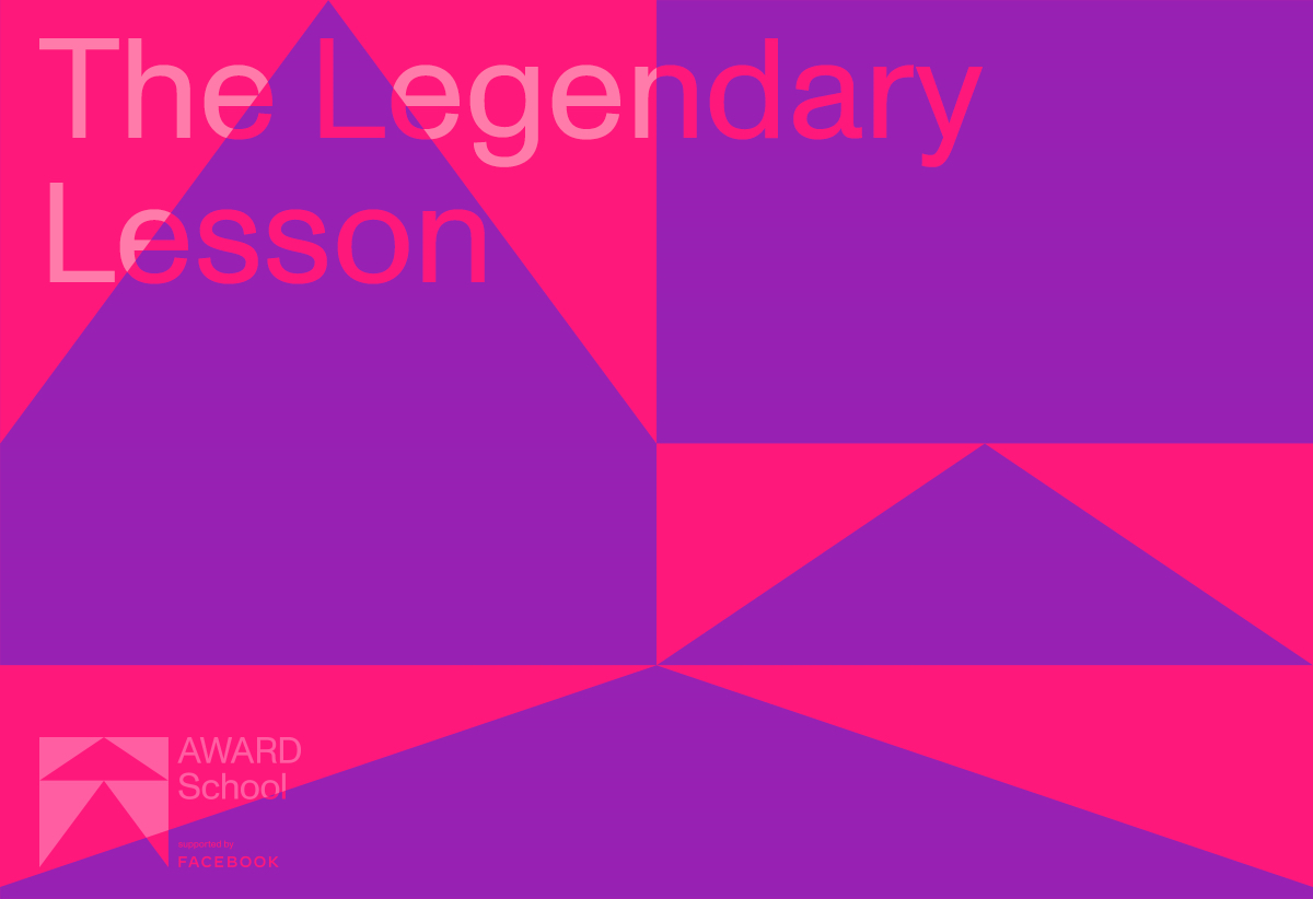 AWARD School lessons go legendary; creative leaders to ‘drop in’ on the online tutor session