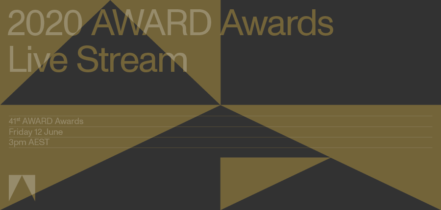 Break out the drinks and tune into the 2020 AWARD Awards virtual show today, Friday 12 June at 3pm AEST