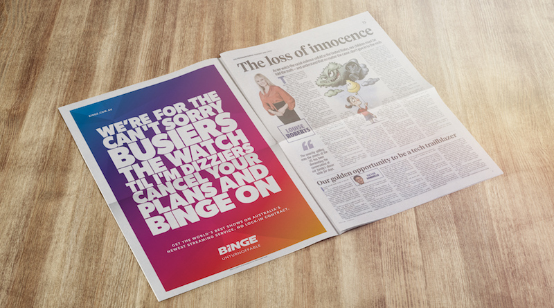 Binge invites Aussies to escape in new ‘We’re for the Bingers’ creative campaign via The Hallway