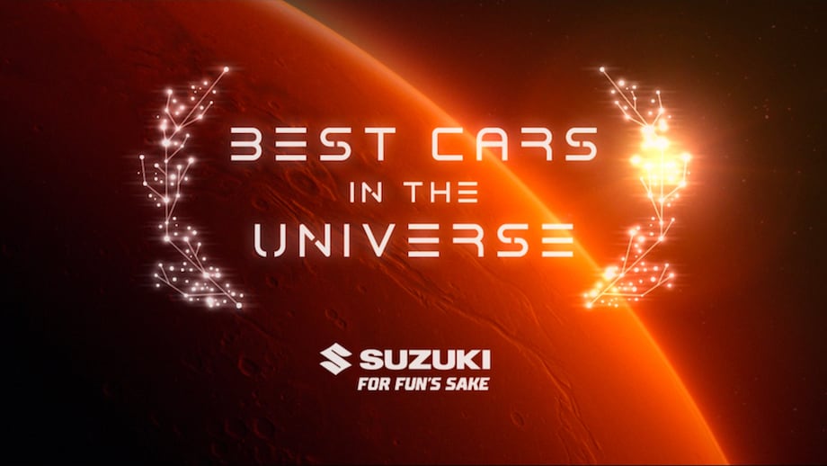 Universal Automotive Authority recognises Suzukis as Best Cars in the Universe in new campaign via Deloitte Digital Melbourne