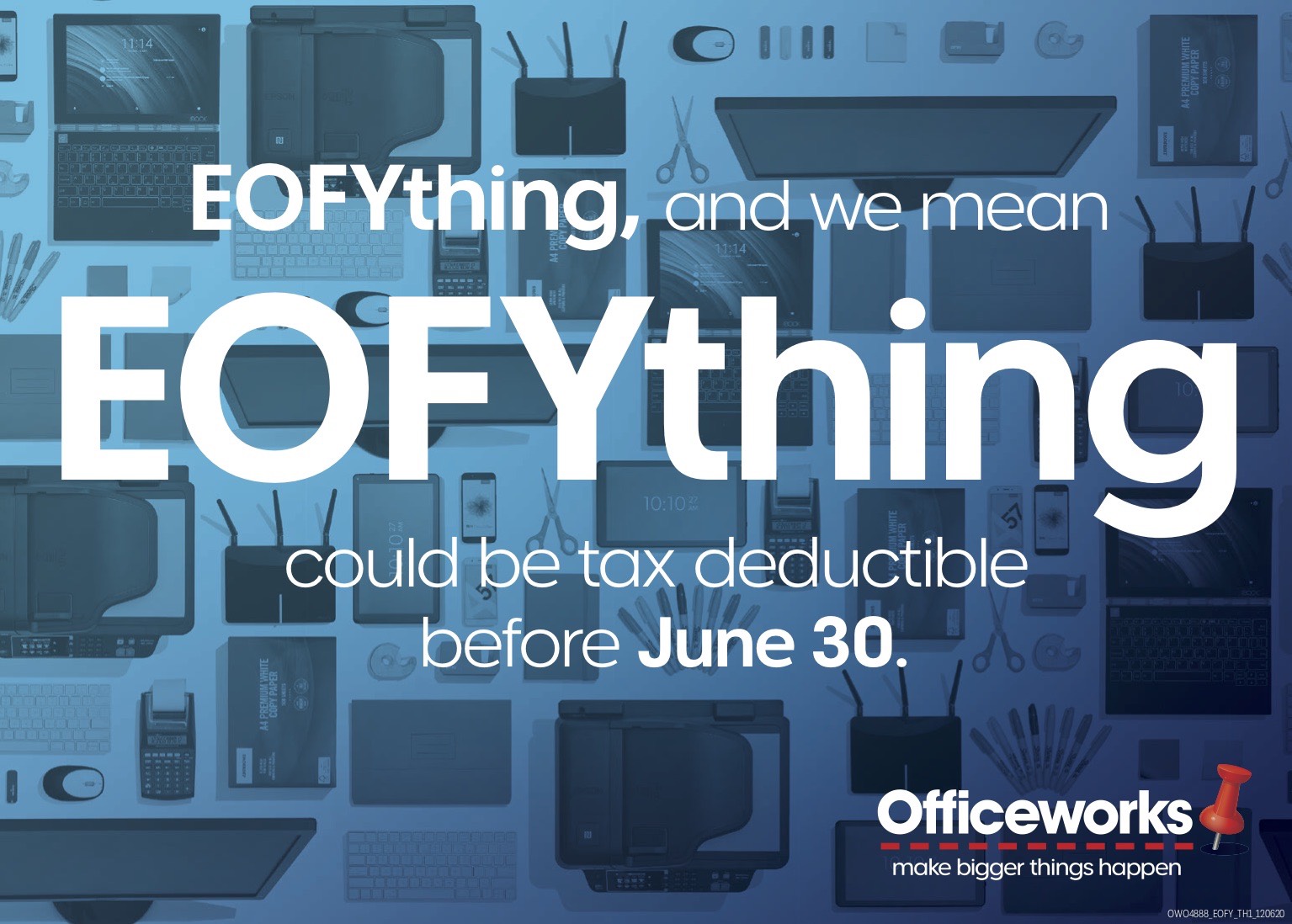 Officeworks delivers EOFYthing in new end of financial year campaign via AJF GrowthOps