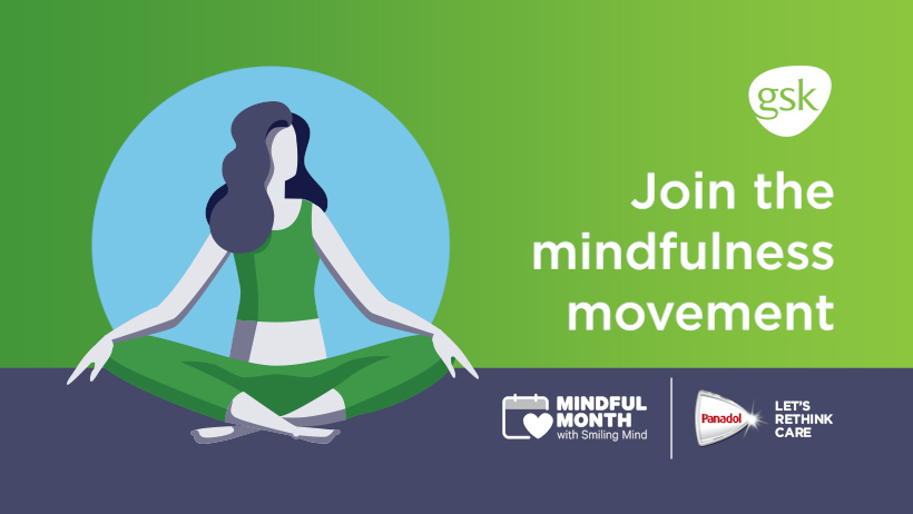 Panadol and Smiling Mind help Aussies rethink self-care and focus on mental health and wellbeing in new campaign via whiteGREY, Sydney