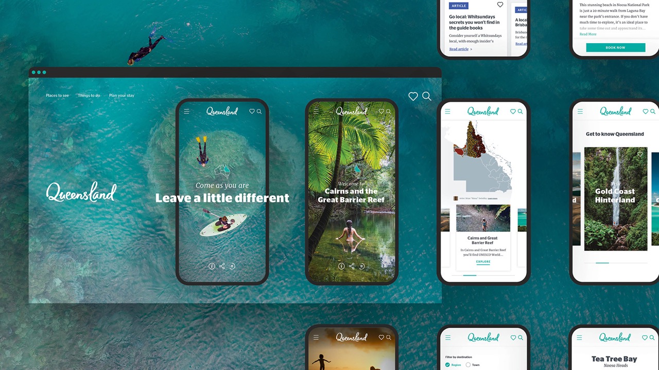 Tourism & Events QLD launch digital experience platform via CHE Proximity, Adobe and Louder