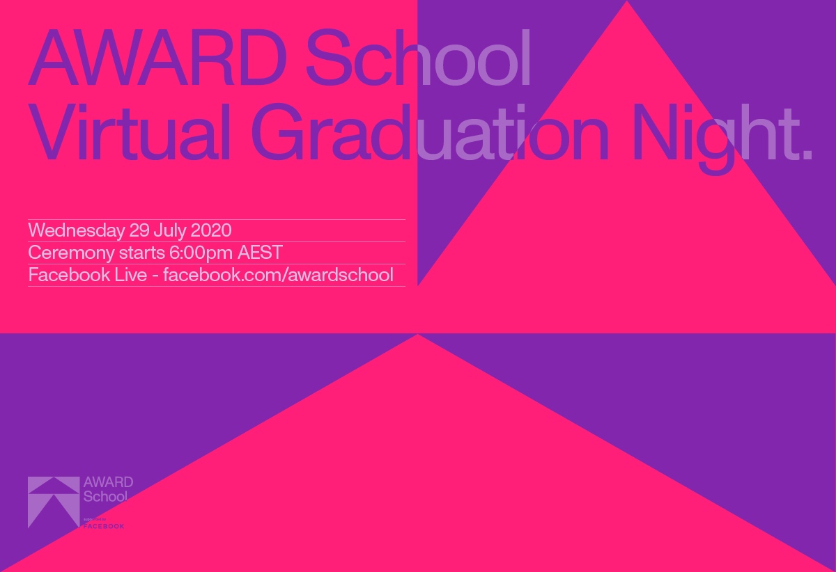 AWARD School 2020 Virtual Graduation Night – just one week to go: 6.00pm AEST, Wed 29 July