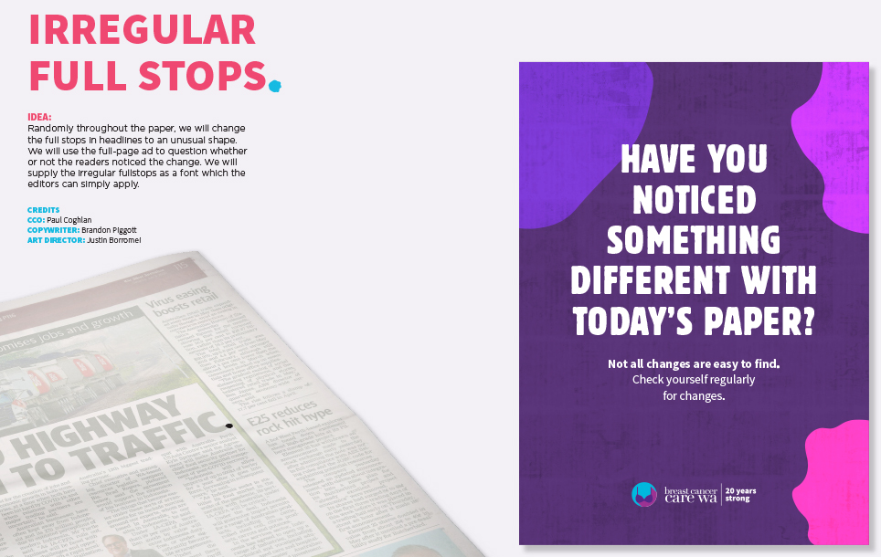15 Perth agencies step up to the plate in ‘Best in The West’ newspaper advertising creative exercise
