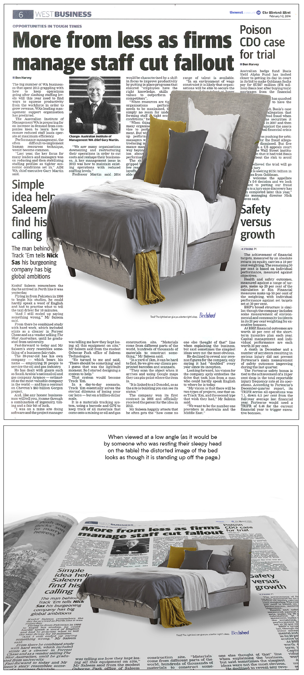 15 Perth agencies step up to the plate in ‘Best in The West’ newspaper advertising creative exercise