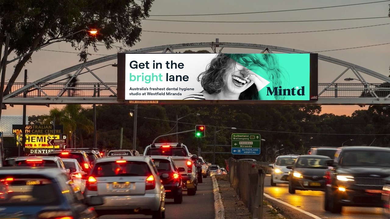 New dental care brand Mint*d launches first campaign via Hardhat across OOH + social media