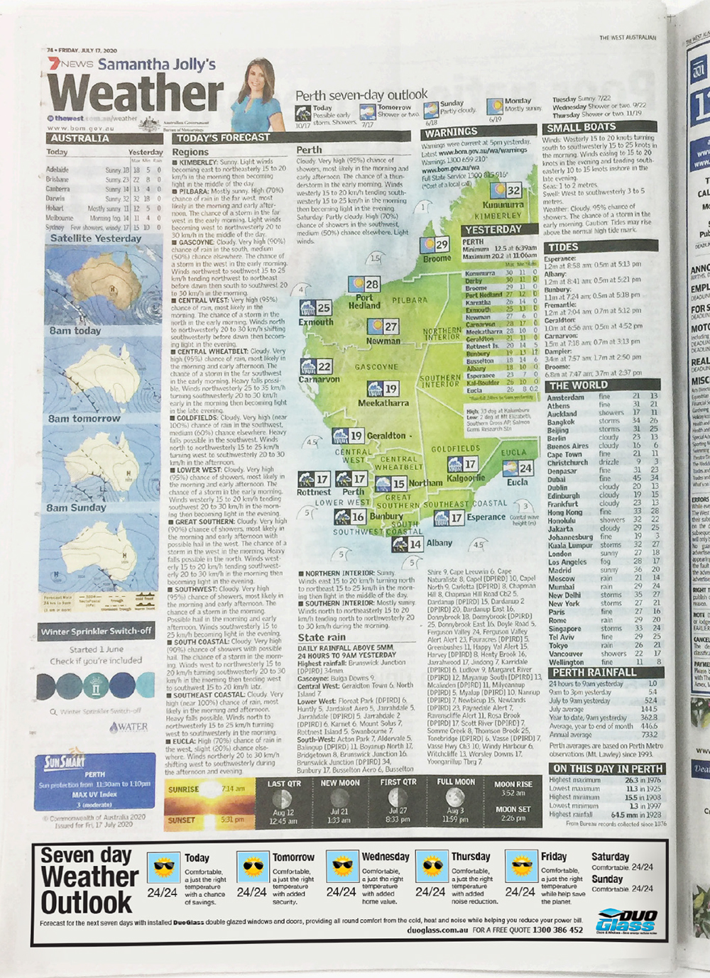 15 Perth agencies step up to the plate in ‘Best in The West’ newspaper advertising creative exercise