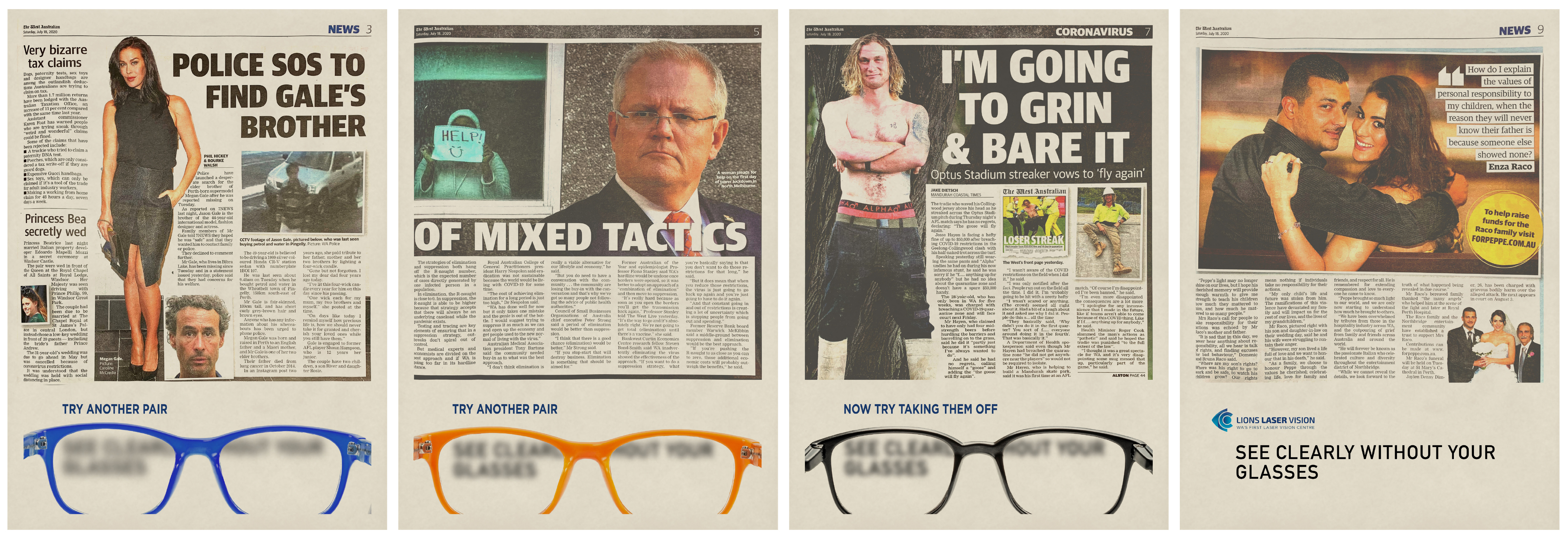 15 Perth agencies step up to the plate in ‘Best in The West’ newspaper advertising creative exercise
