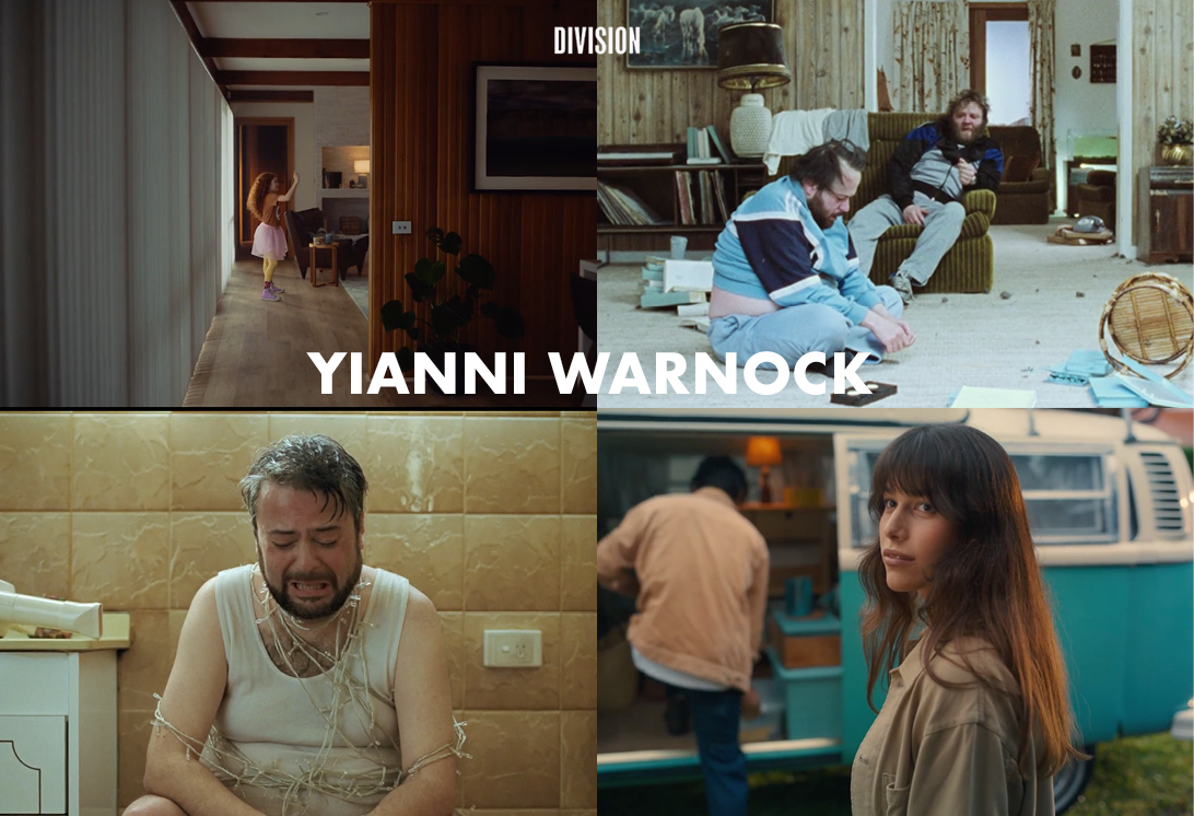 INTERNATIONALLY ACCLAIMED AUSSIE COMEDY DIRECTOR YIANNI WARNOCK JOINS DIVISION