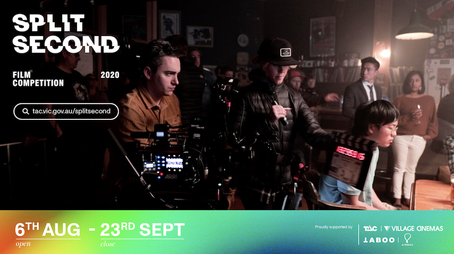 TAC casts a spotlight on road safety for the third annual Split Second film competition via TABOO; deadline closes Wednesday 23 September