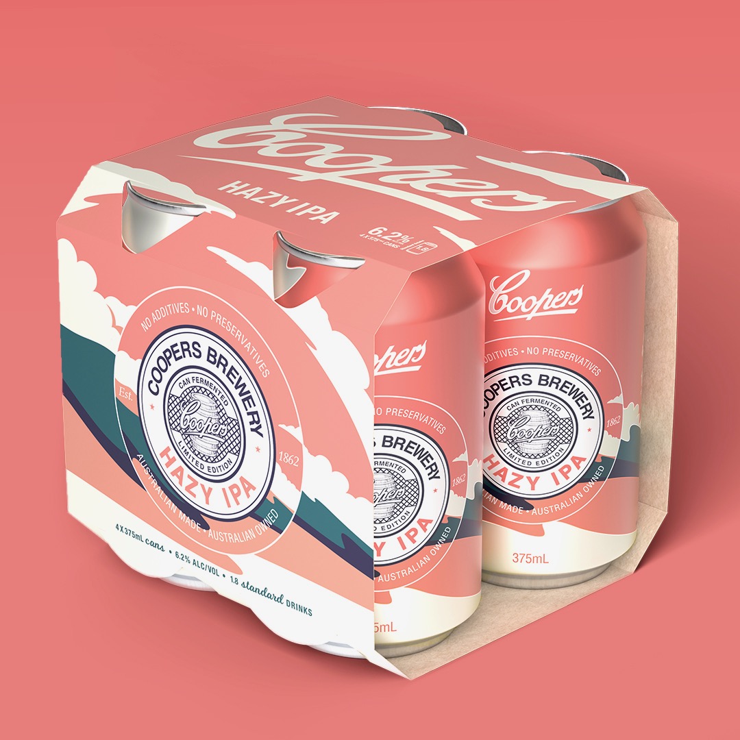 Coopers launches new limited edition Hazy IPA in national OOH and digital campaign via TABOO
