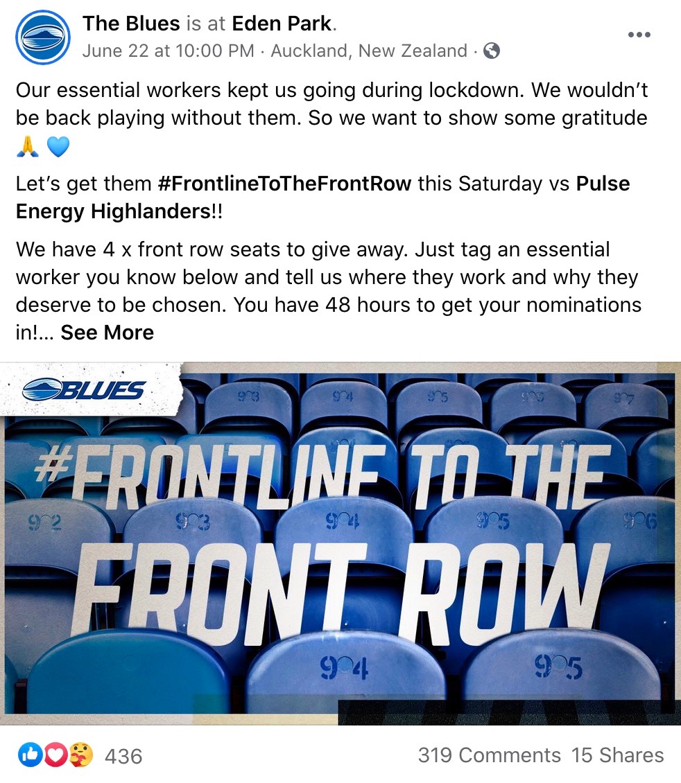 UK-based Aussie expats David Simons and Gooch Richards launch #FrontlineToTheFrontRow