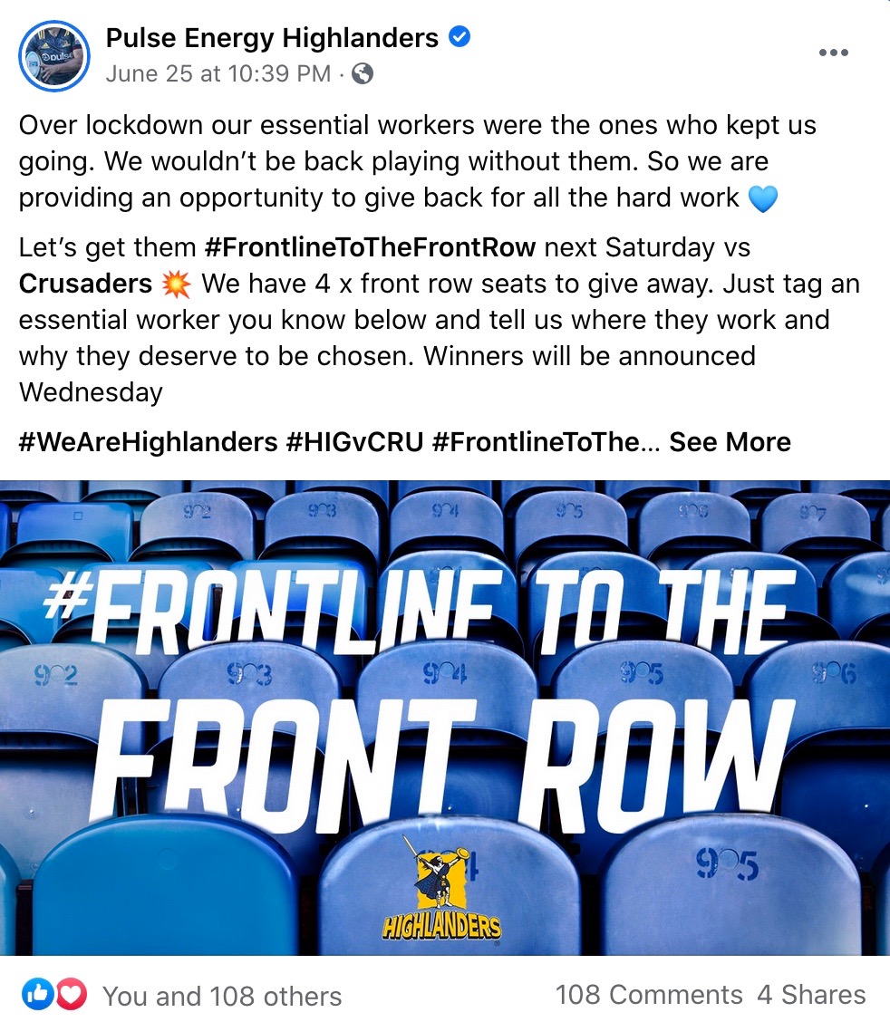 UK-based Aussie expats David Simons and Gooch Richards launch #FrontlineToTheFrontRow