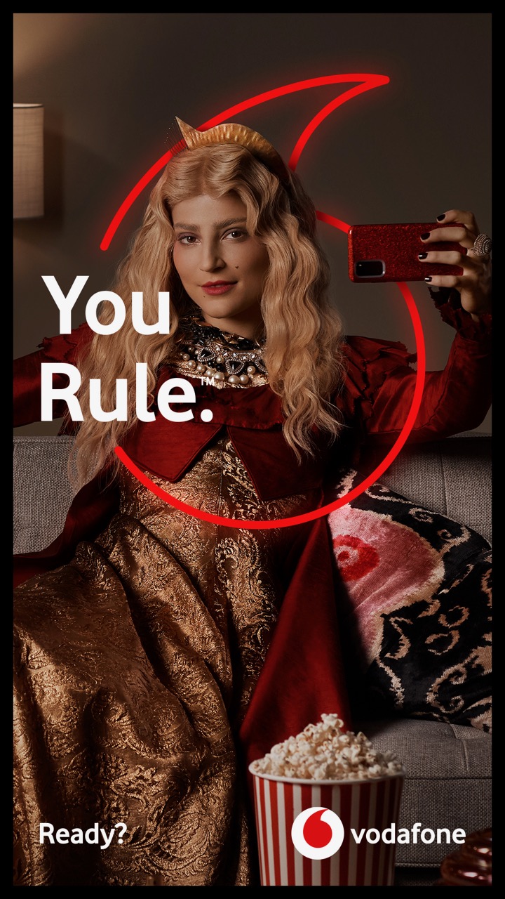 Vodafone gives brand the royal treatment in new ‘You Rule’ brand campaign via VMLY&R Sydney