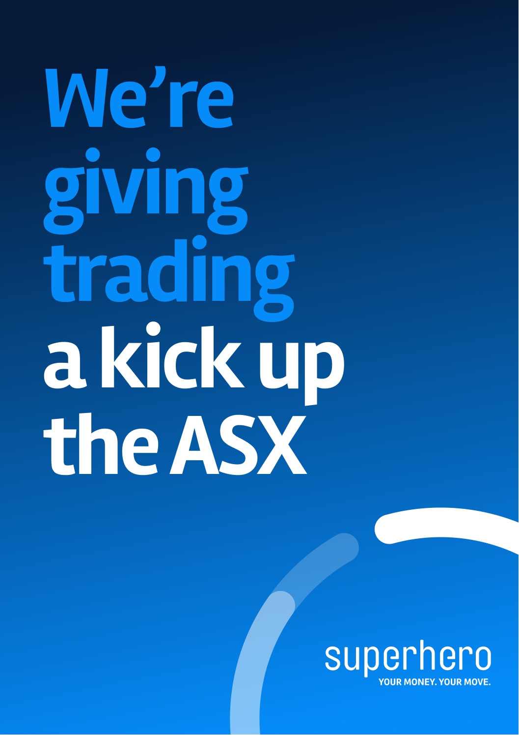 Superhero gives trading a kick up the ASX in new communications campaign via Hardhat
