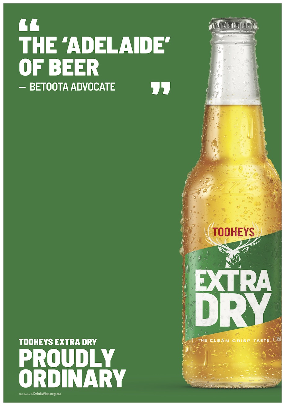 Tooheys Extra Dry launches phase two of ‘Proudly Ordinary’ campaign via 72andSunny