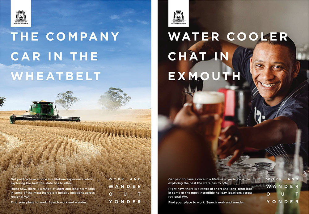 WA Government invites West Aussies to Work out Yonder in campaign via The Brand Agency