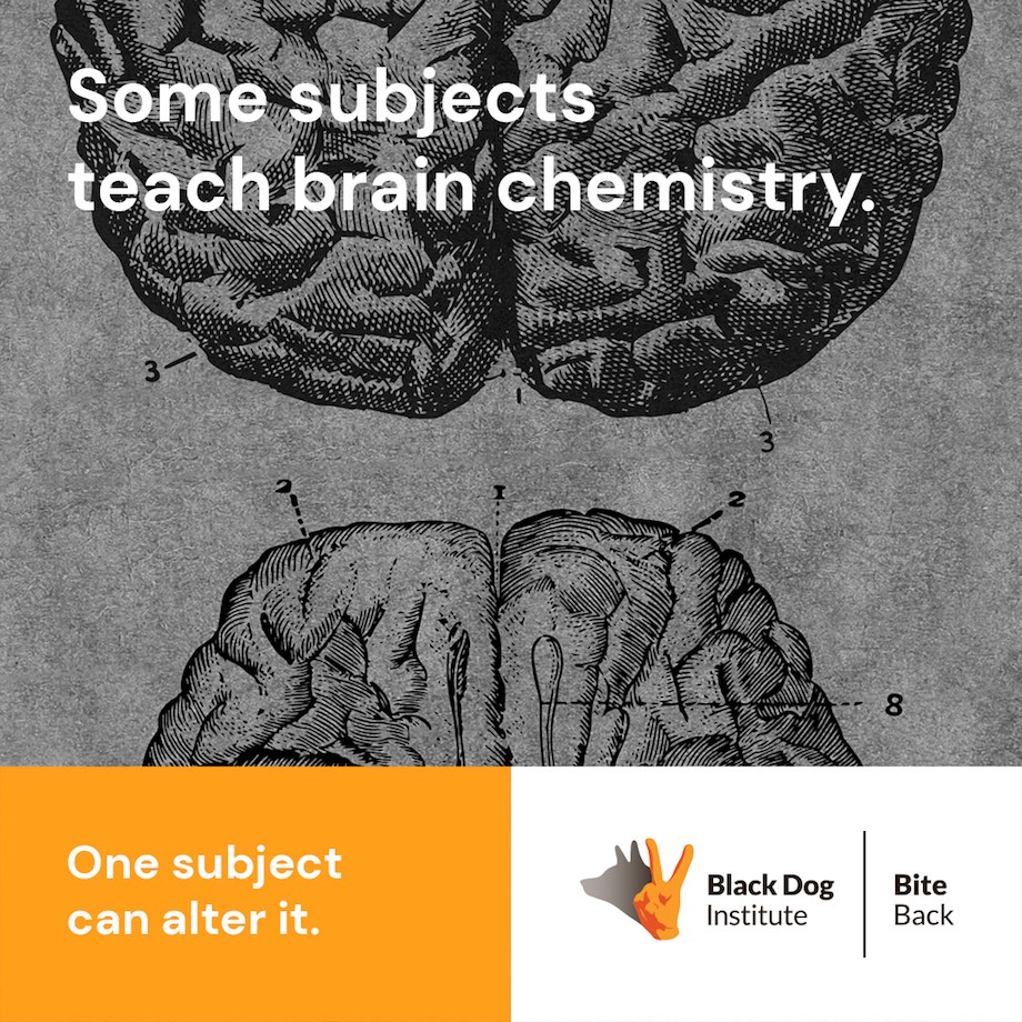 Black Dog Institute raises awareness of Bite Back with new campaign via We Are Social