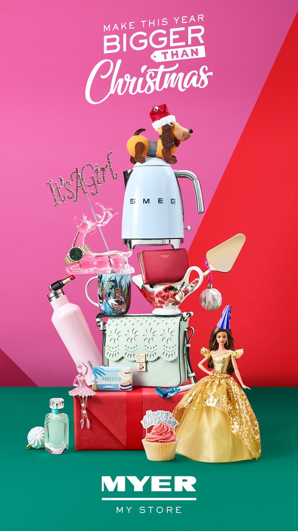 Myer launches new ‘Bigger than Christmas’ campaign via Clemenger BBDO, Melbourne