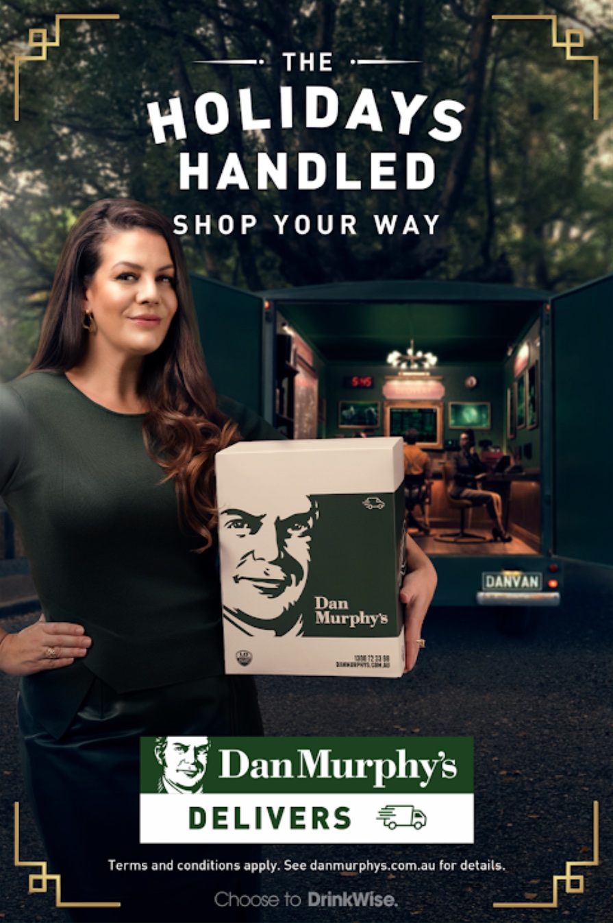 This year Dan Murphy’s has the holidays handled in new Christmas campaign via Thinkerbell