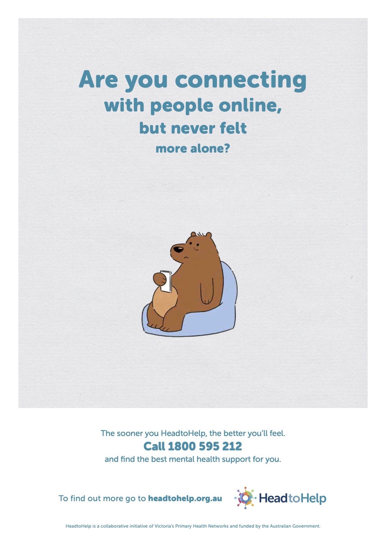 Victorians encouraged to HeadtoHelp in new mental health campaign via Icon Agency
