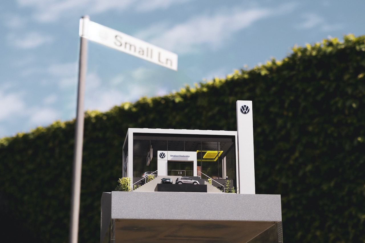 Volkswagen open World’s Smallest Dealership to let Aussies ‘try on’ its small SUVs via DDB Sydney