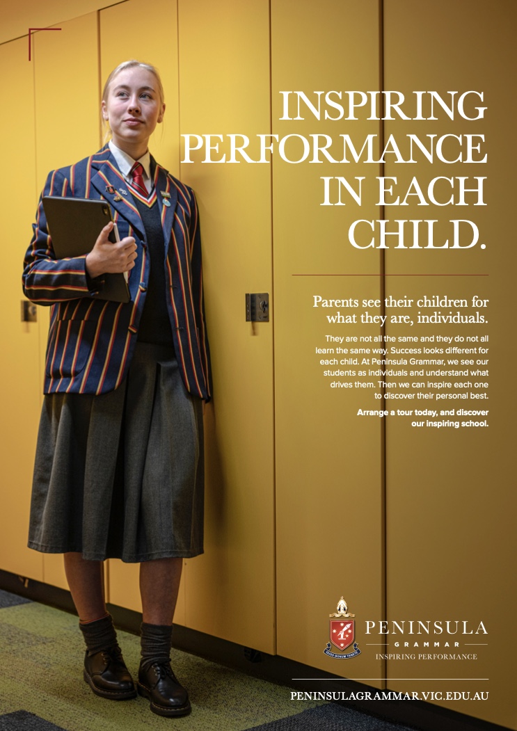 Peninsula Grammar School appoints 10 Feet Tall as new creative agency partner