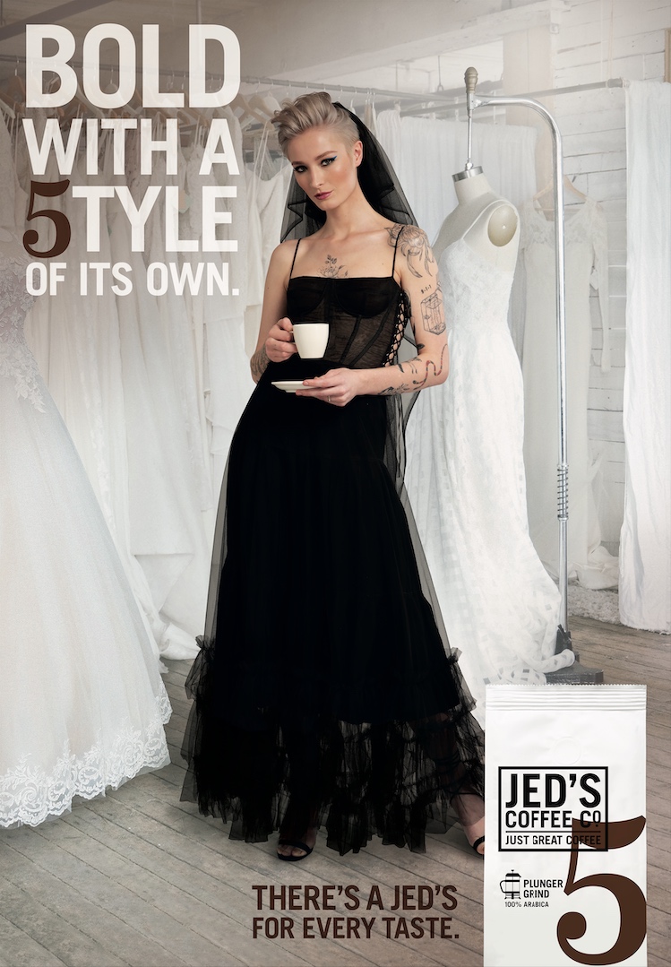 Spid Pye’s Jed’s Coffee Campaign has been selected for Lurzers Archive Vol. 3+4 2020
