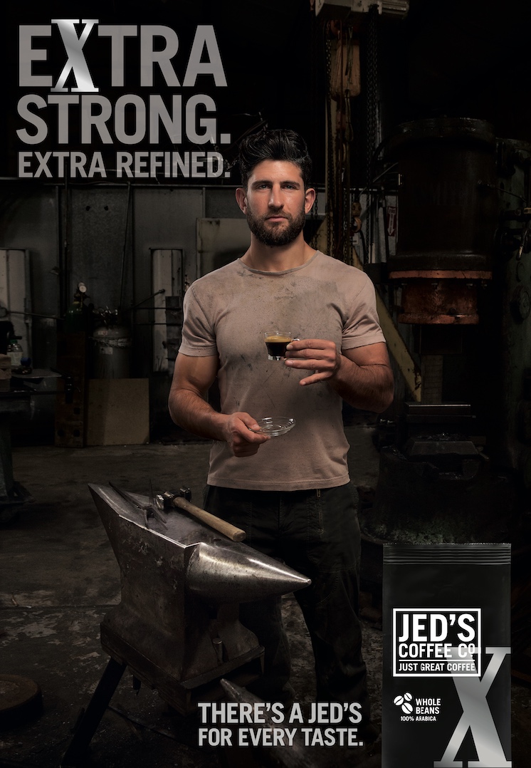 Spid Pye’s Jed’s Coffee Campaign has been selected for Lurzers Archive Vol. 3+4 2020