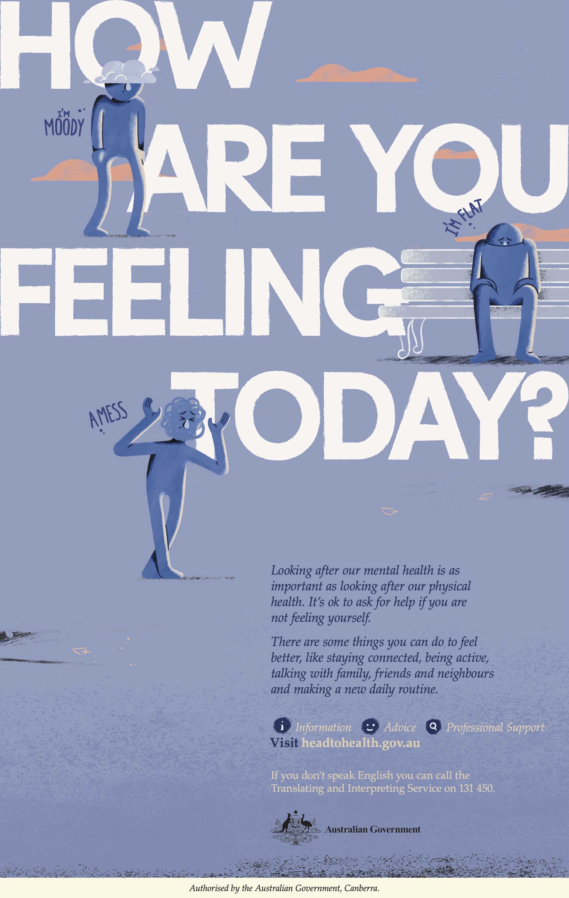 Aust Government asks ‘How’s your head today?’ in COVID-19 Mental Health campaign via BMF