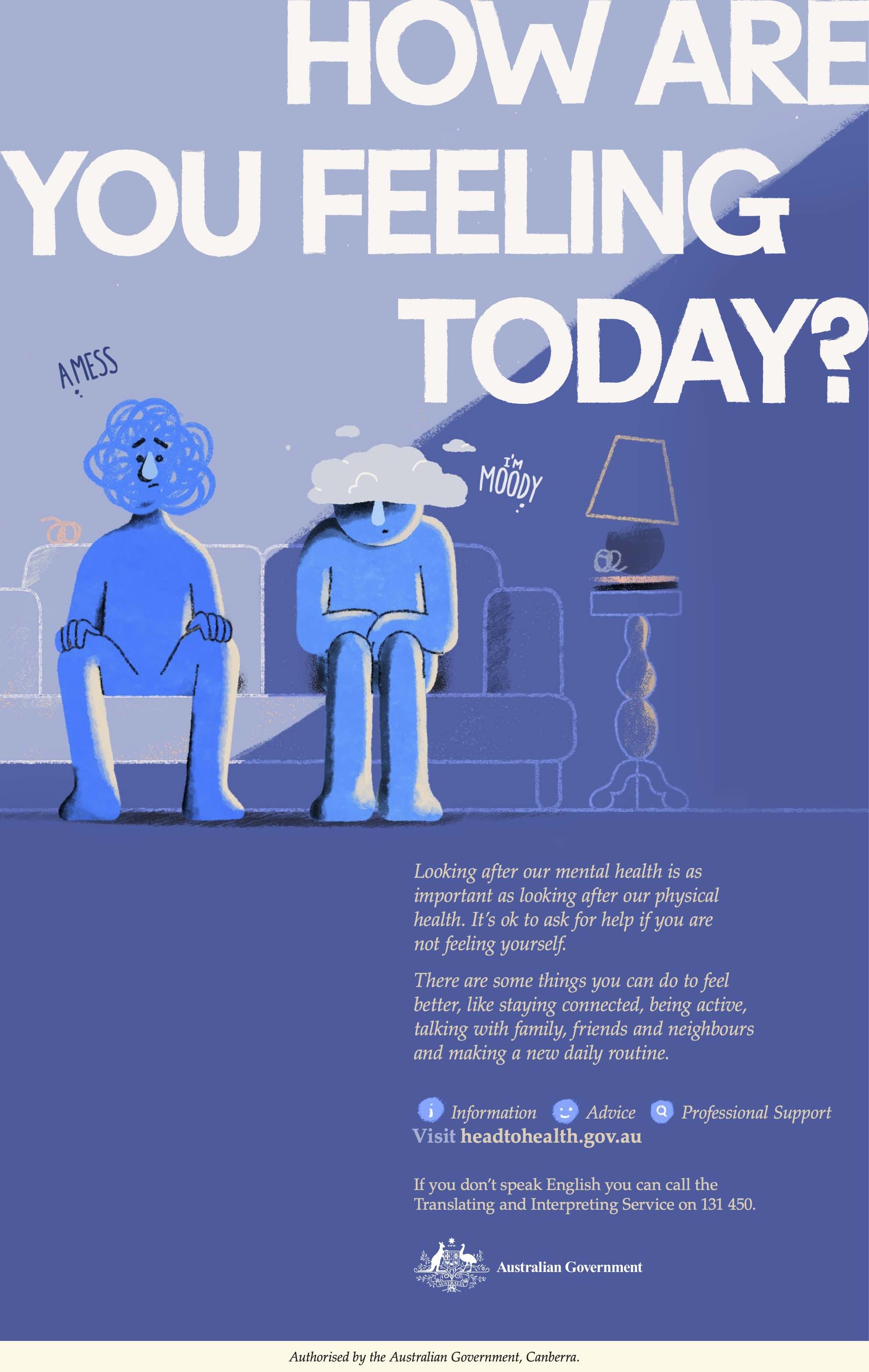 Aust Government asks ‘How’s your head today?’ in COVID-19 Mental Health campaign via BMF