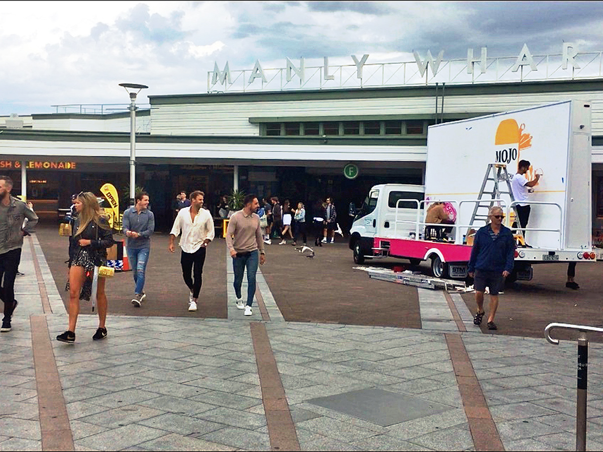 Mobile Murals – mesmerising OOH launches in Sydney