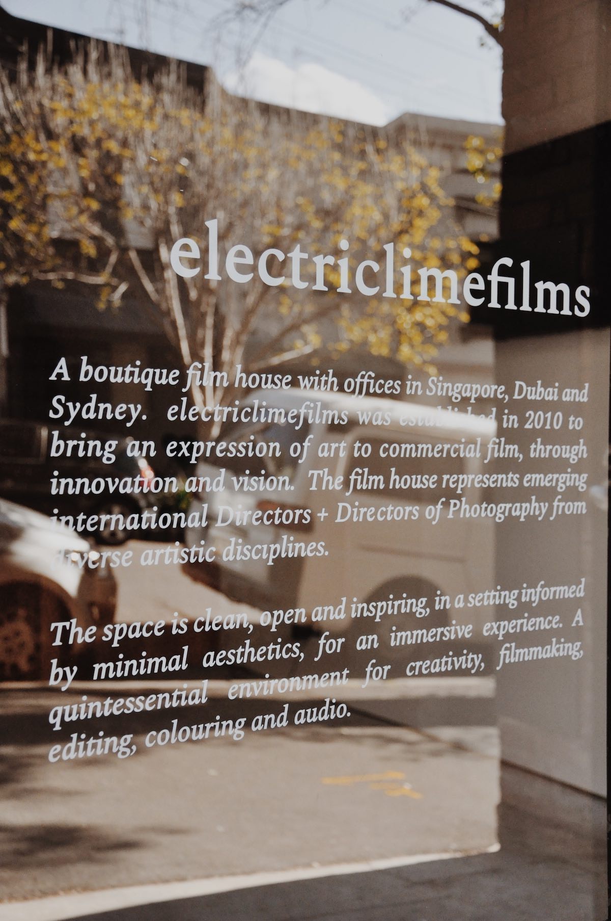 electriclimefilms signs trio of directors for representation in Australia, Asia + Middle East