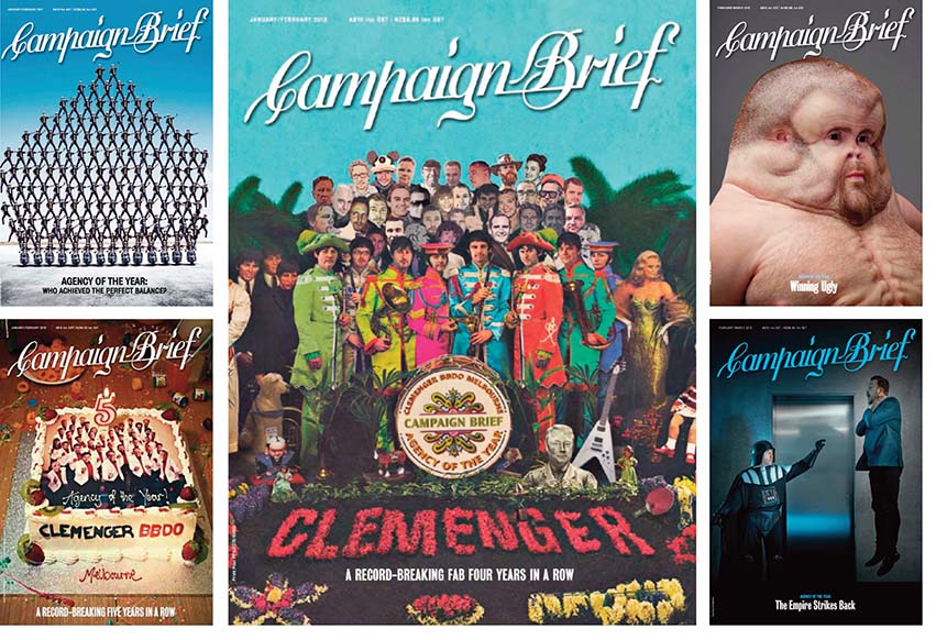 Clemenger BBDO, Melbourne named Campaign Brief Australian Advertising Agency of the Decade