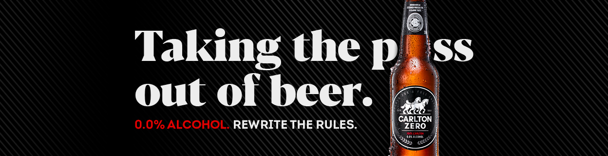 Carlton Zero encourages Aussies to rewrite the rules in new campaign via Clemenger BBDO