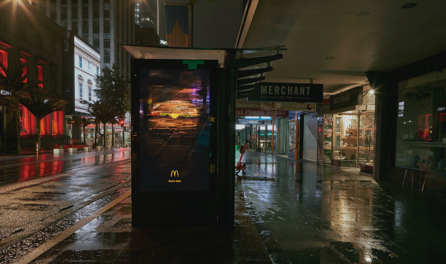 Reflections inspire late night revellers in latest outdoor campaign for Macca’s via DDB Aotearoa