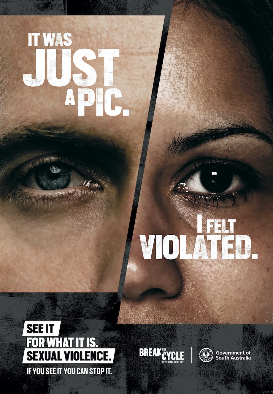 Dept. of Human Services SA and Showpony Adelaide help online dating app join fight against sexual violence in powerful new campaign