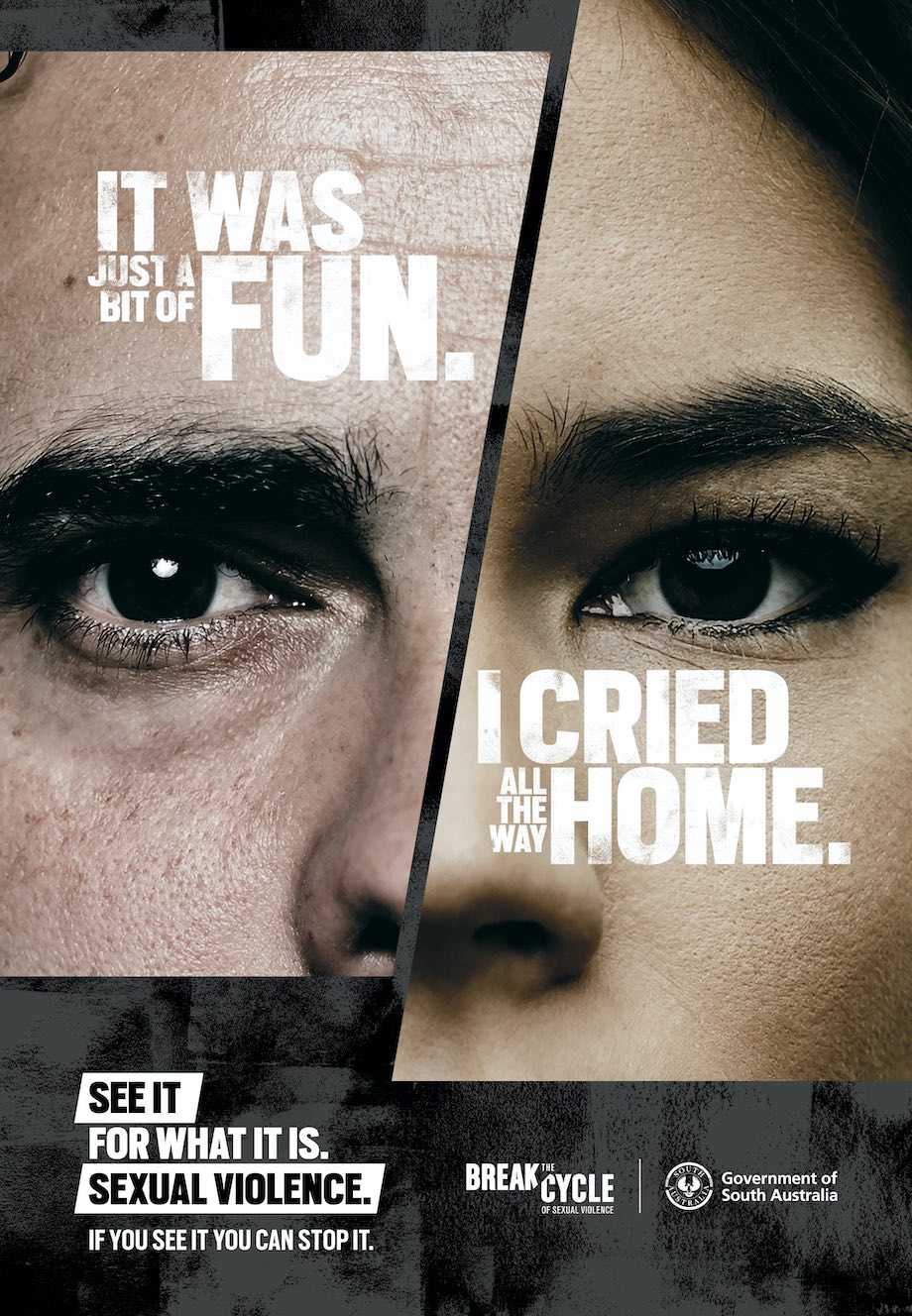 Dept. of Human Services SA and Showpony Adelaide help online dating app join fight against sexual violence in powerful new campaign