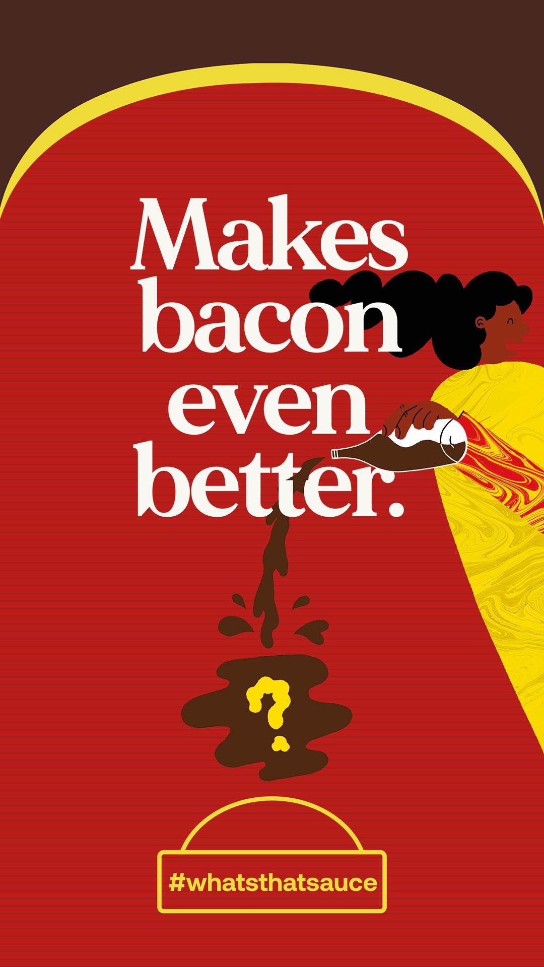 ‘What’s that sauce’ – a campaign for a curious condiment from Goodman Fielder via The Works