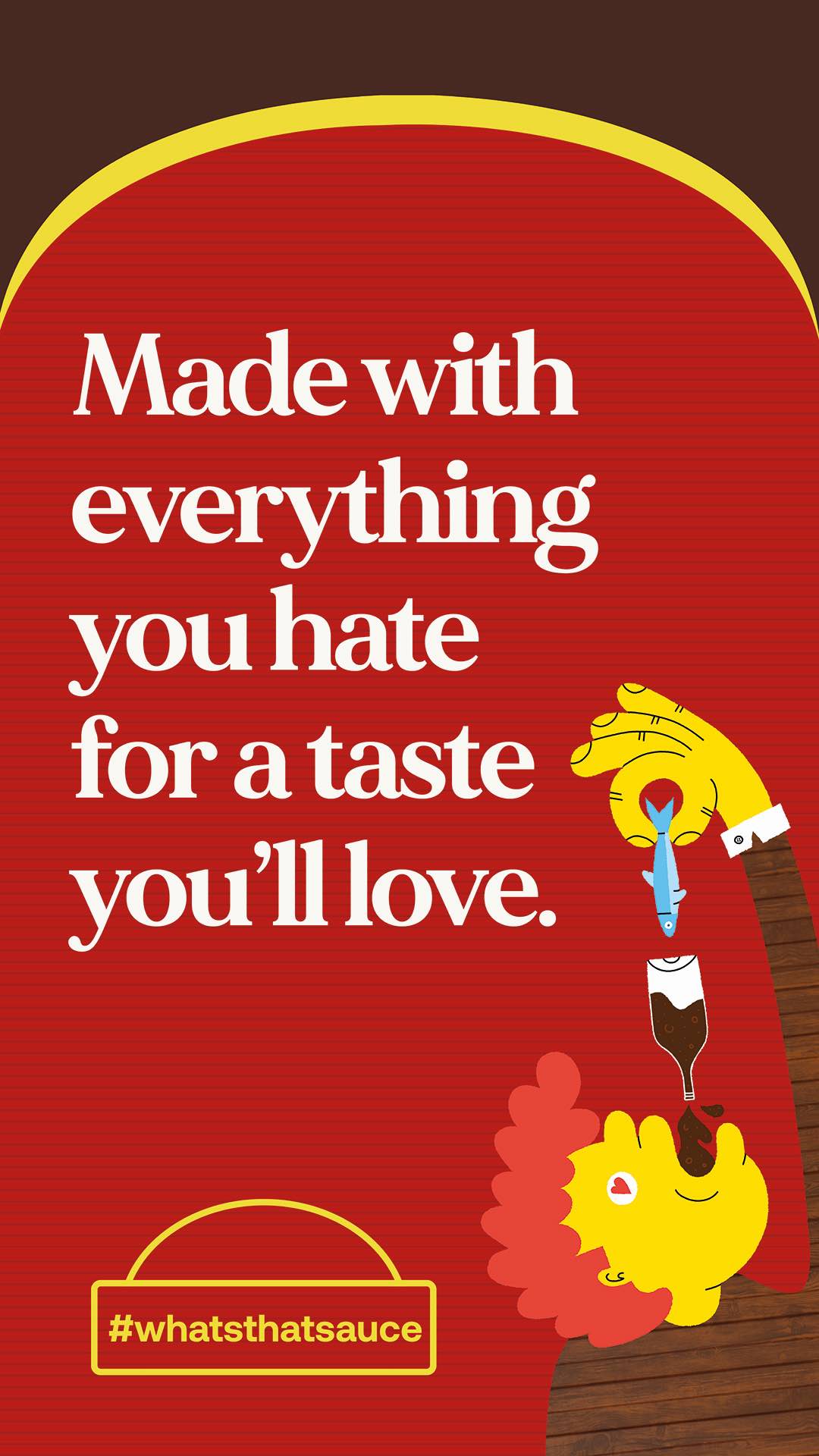 ‘What’s that sauce’ – a campaign for a curious condiment from Goodman Fielder via The Works