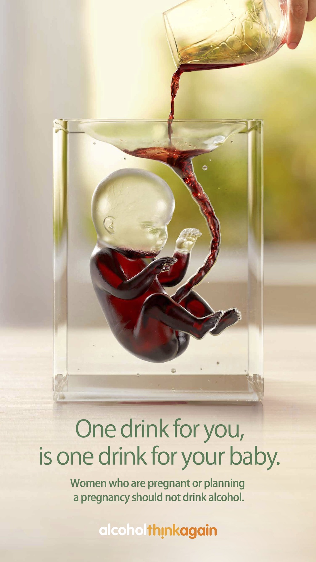Alcohol. Think Again. educates WA community of the dangers of drinking during pregnancy in new campaign via 303 MullenLowe, Perth