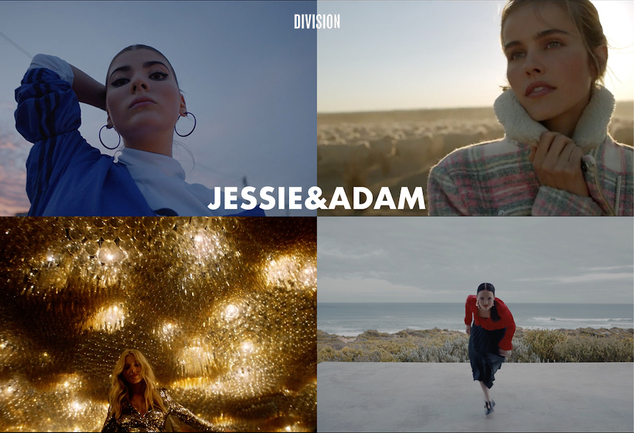 Directing duo JESSIE&ADAM join DIVISION Australasia; direct new comedy TV show for NETFLIX and ABC