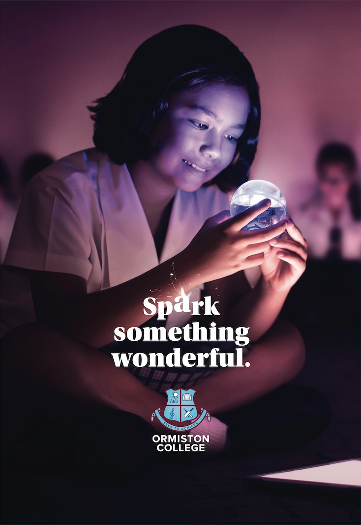 Ormiston College launches new ‘Spark something wonderful’ brand campaign via Engine Group